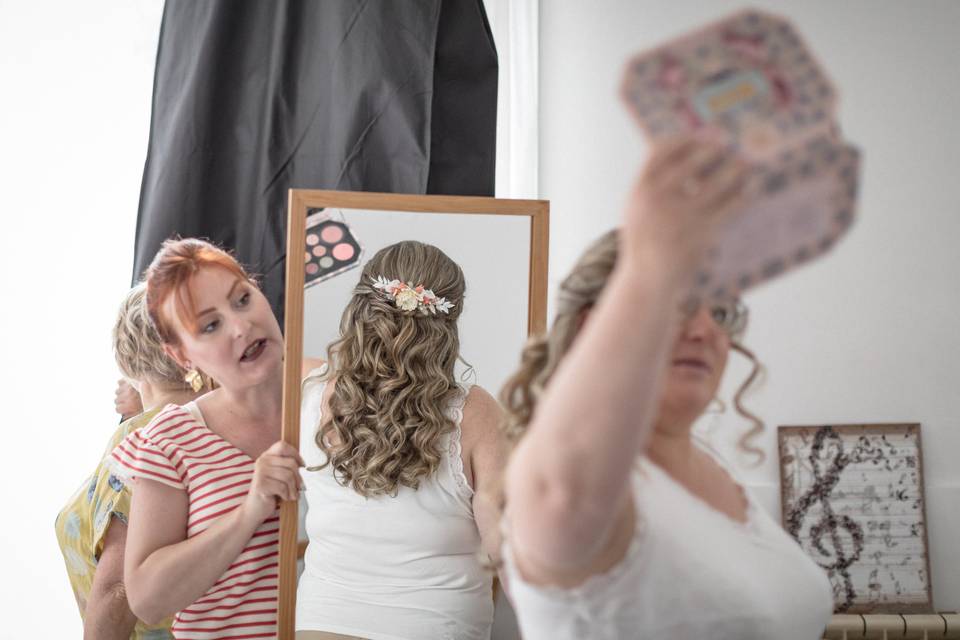 Découverte coiffure mariée