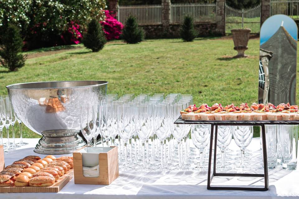 Domaine et vin d'honneur