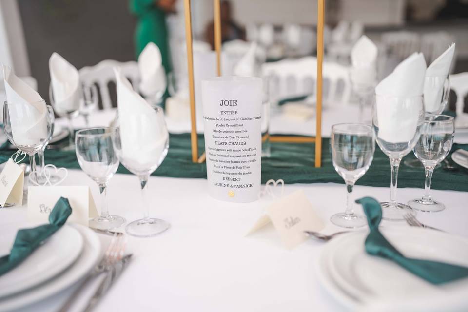 Photophore menu