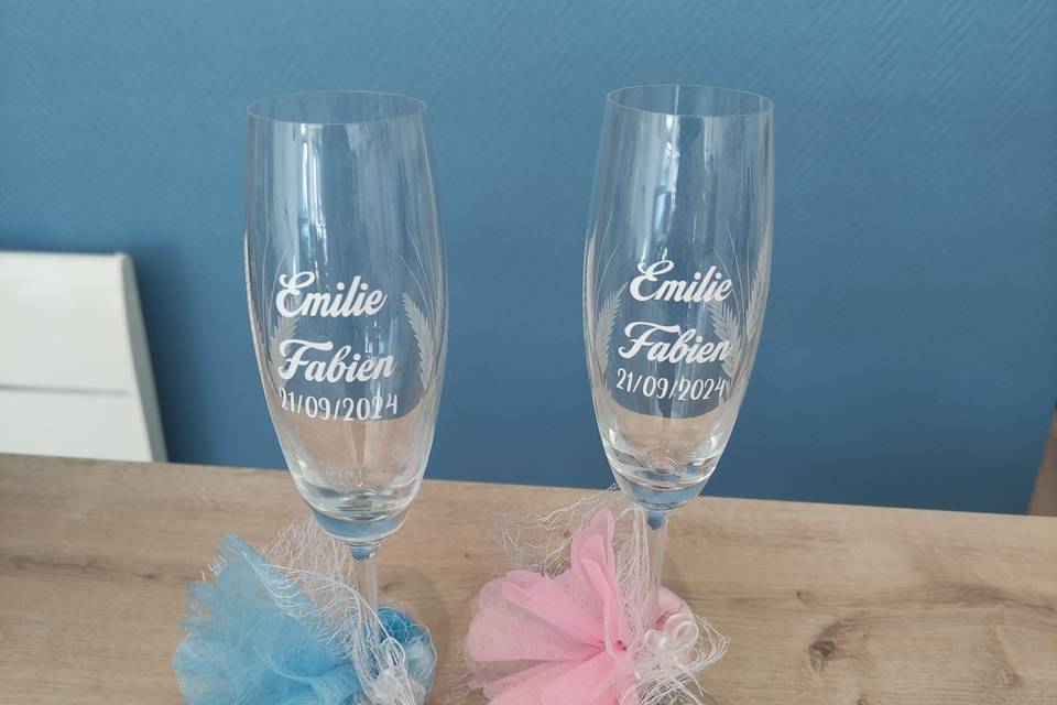 Verres personnalisés