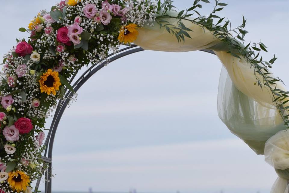 Cérémonie sur la plage