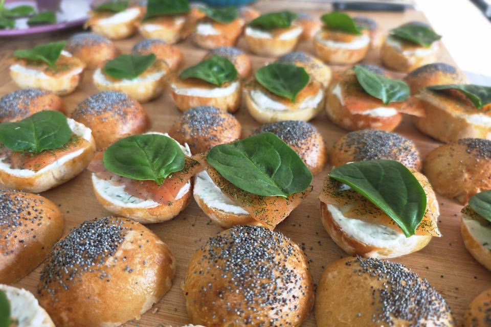 Mini burgers