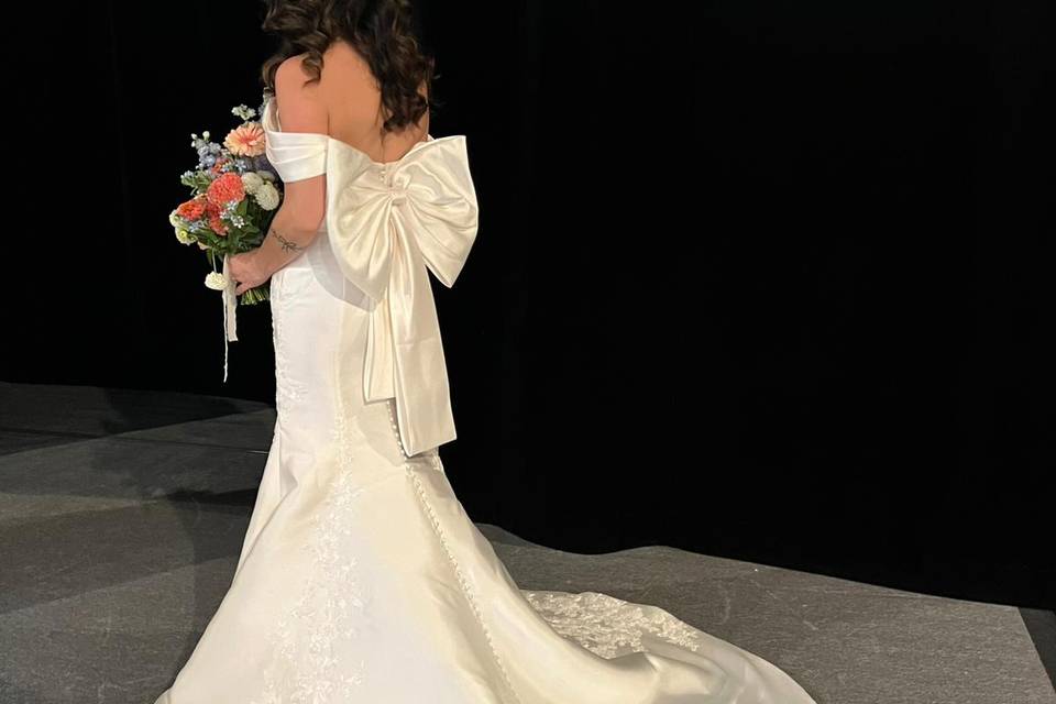 Une mariée très couture