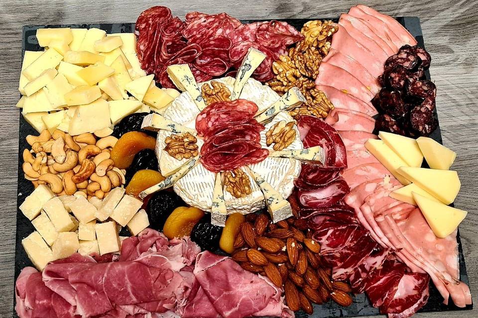 Plateau de charcuterie fromage