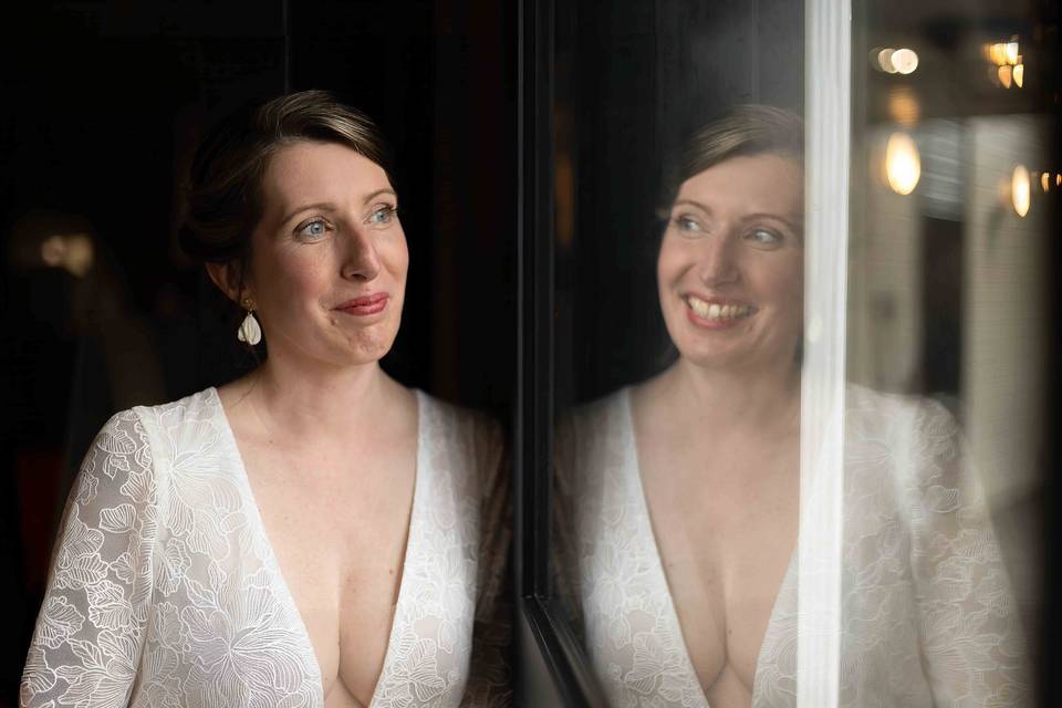 Mariée reflet