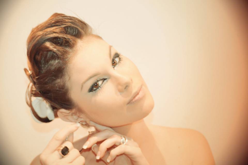 Chignon struturé