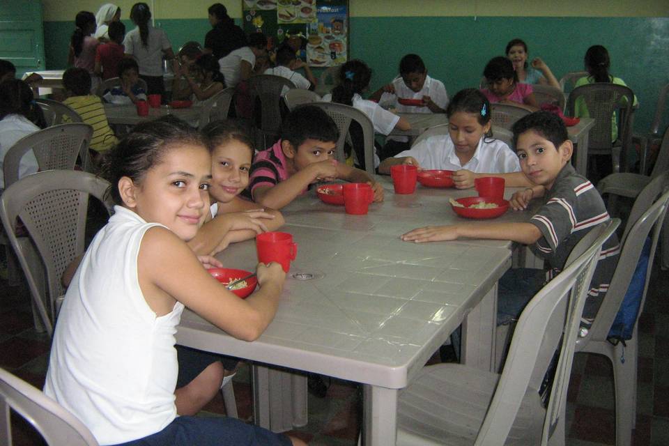 Manger au Salvador