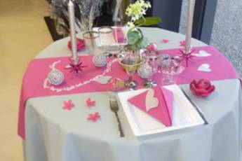 Déco de table de mariage