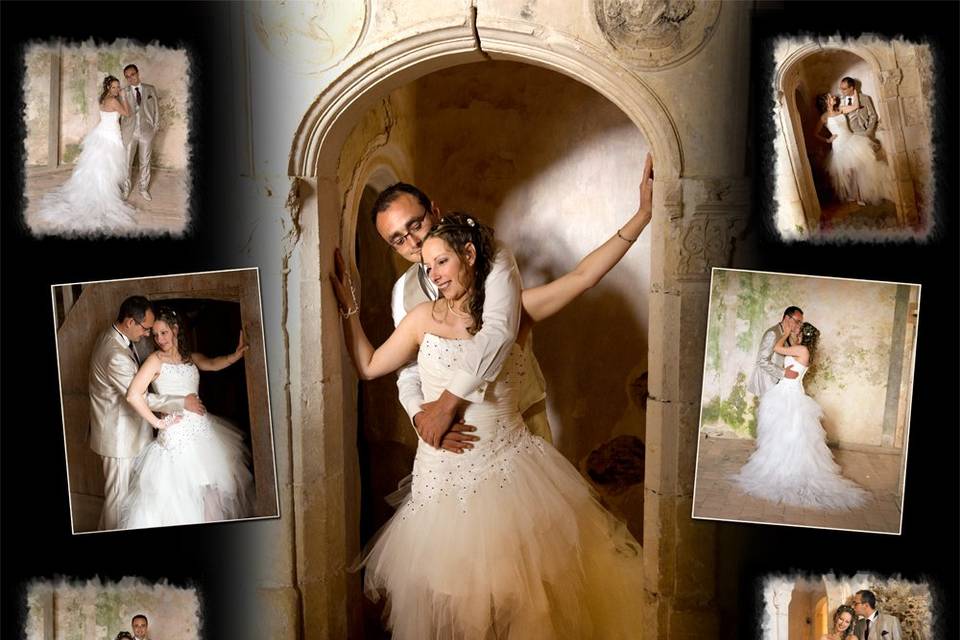 Mariage pose montage escalier