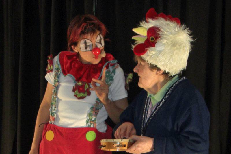 Mamy dans le spectacle