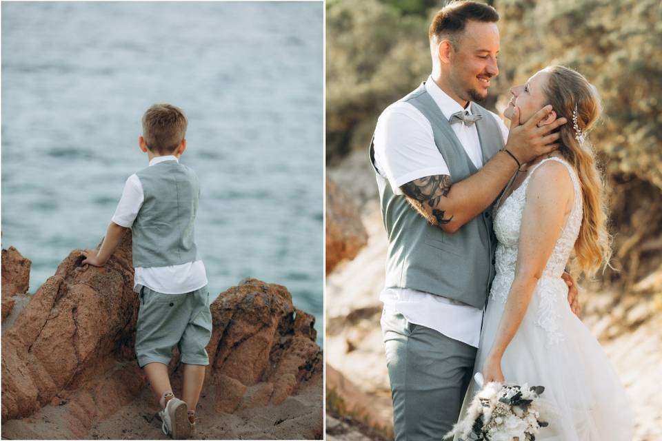 Réception de mariage en Corse