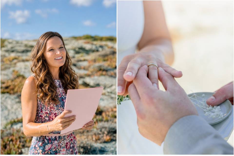 Réception de mariage en Corse
