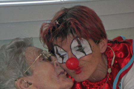 Anita proche de son public