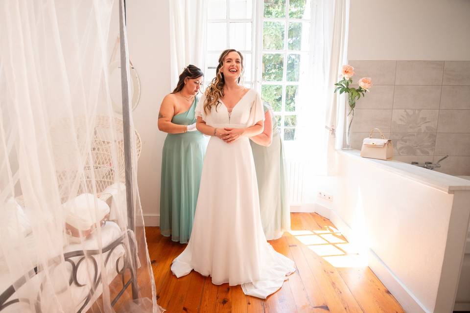 Préparatifs Mariage Portrait