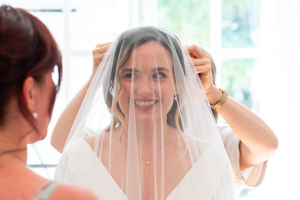 Préparatifs Mariage Portrait