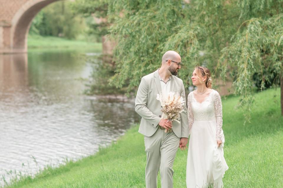 Couple mariage portrait