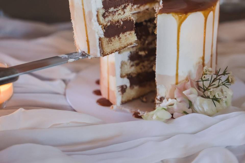 Wedding layer cake