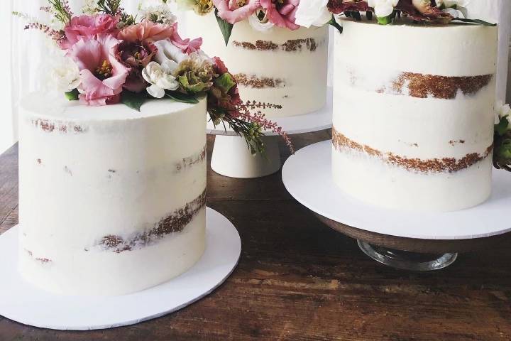 Trilogie de wedding cakes