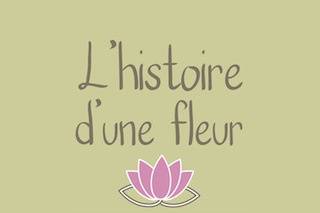 L'Histoire d'une Fleur Logo