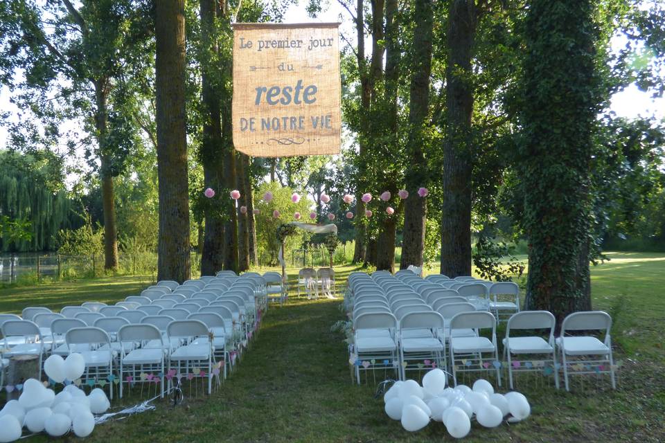 Cérémonie laïque peupliers