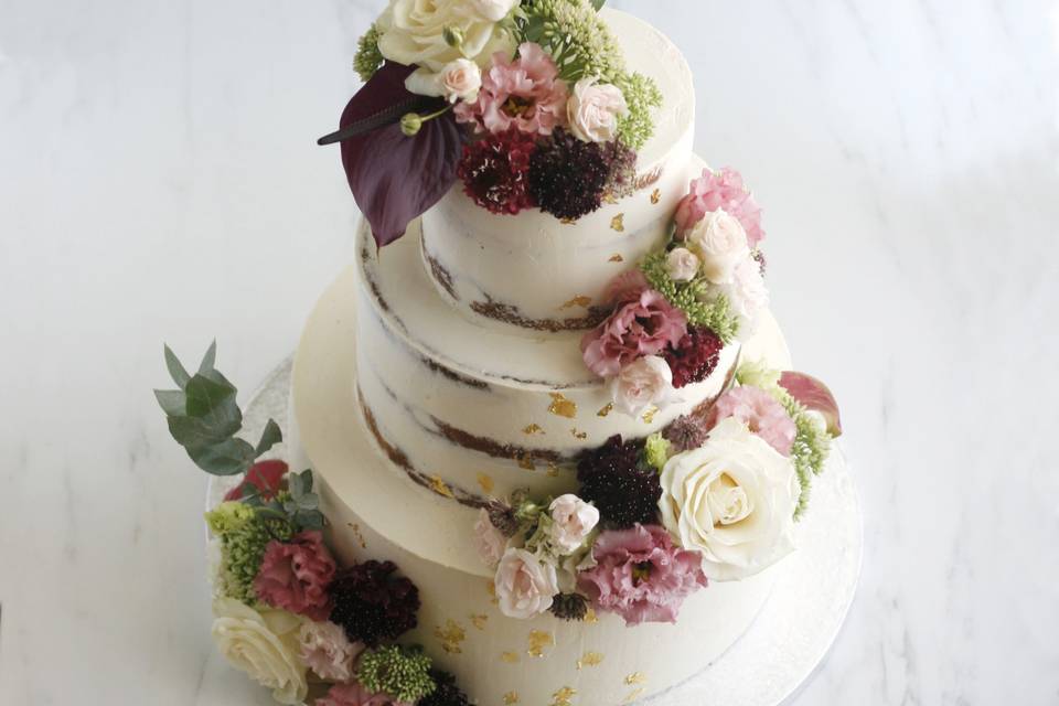 Naked cake