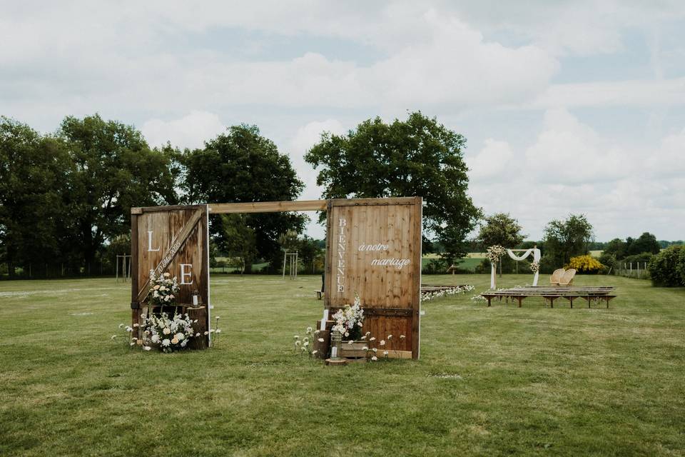 Décor de cérémonie laïque
