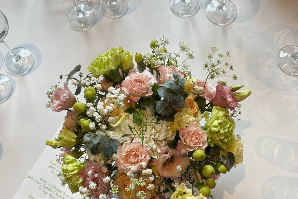 Centre de table rond