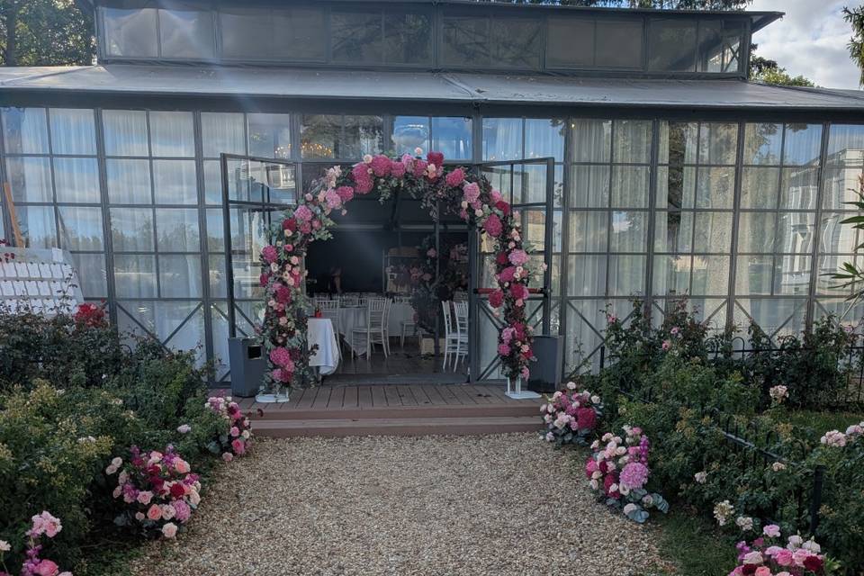 Entrée salle de reception