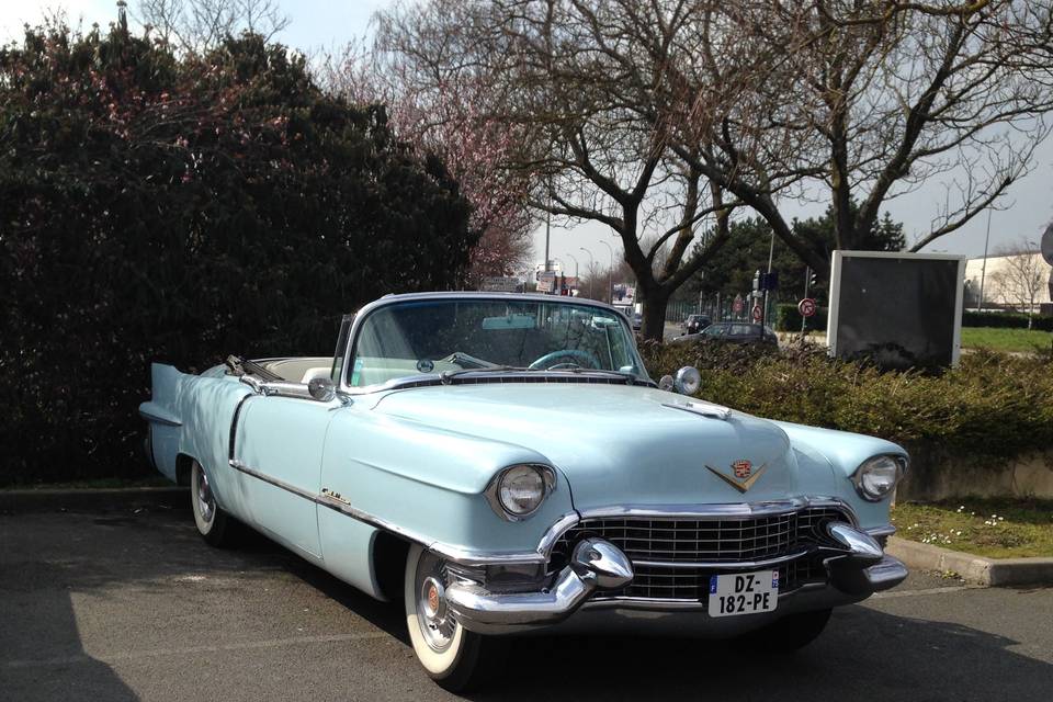 Cadillac 1955 cabriolet ciel