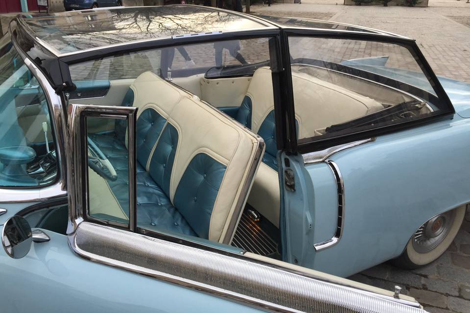 Cadillac 1955 cabriolet ciel