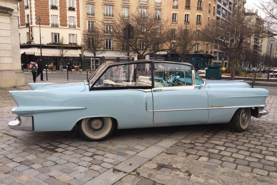 Cadillac 1955 cabriolet ciel