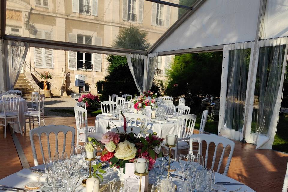 Dîner au château