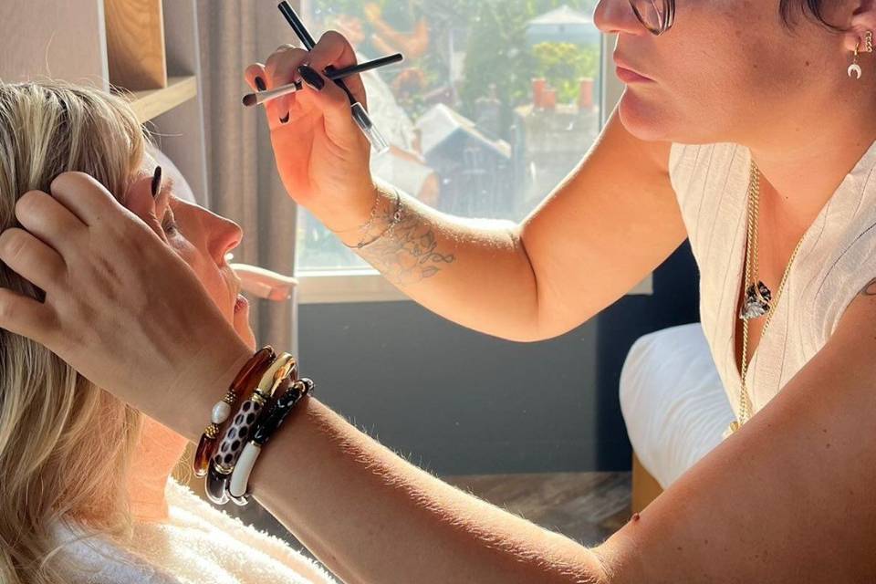 Réalisation make up