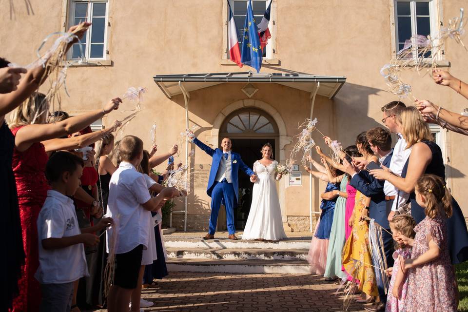 Sortie de mairie