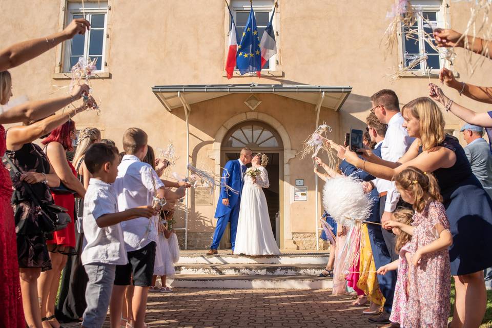 Sortie de mairie