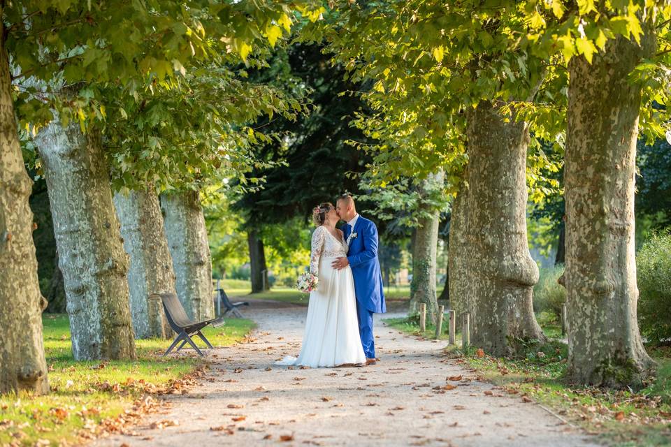 Le couple de mariés