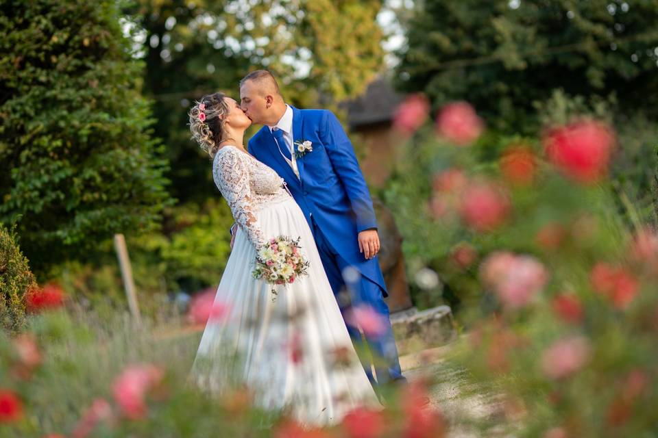 Le couple de mariés