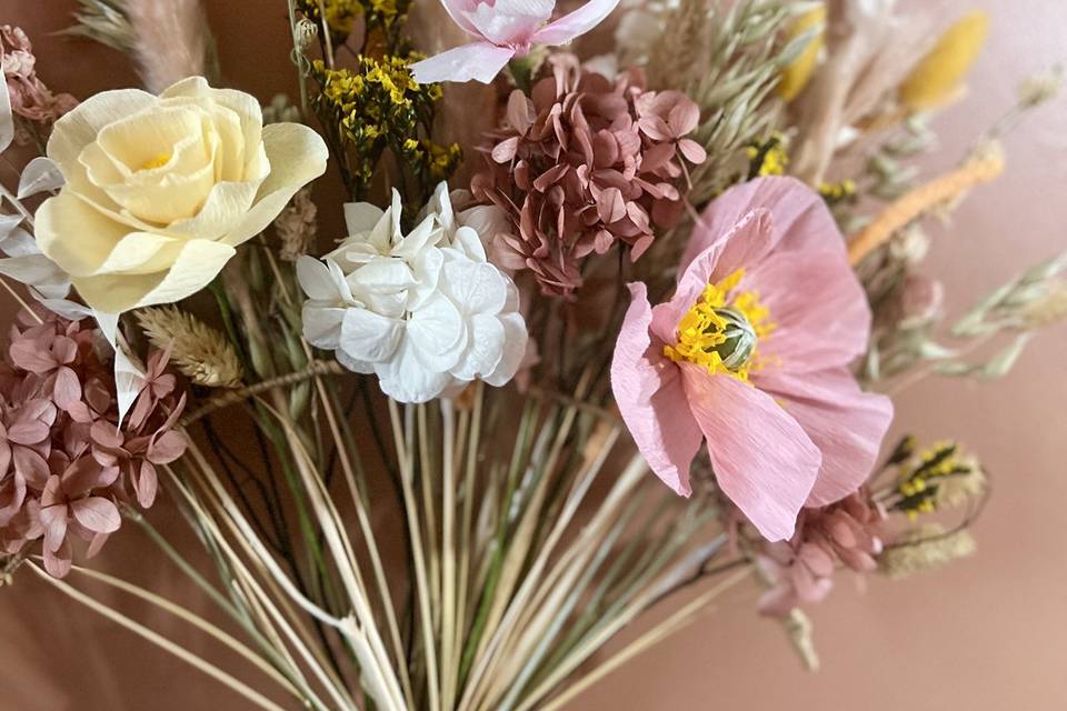 Bouquet éventail