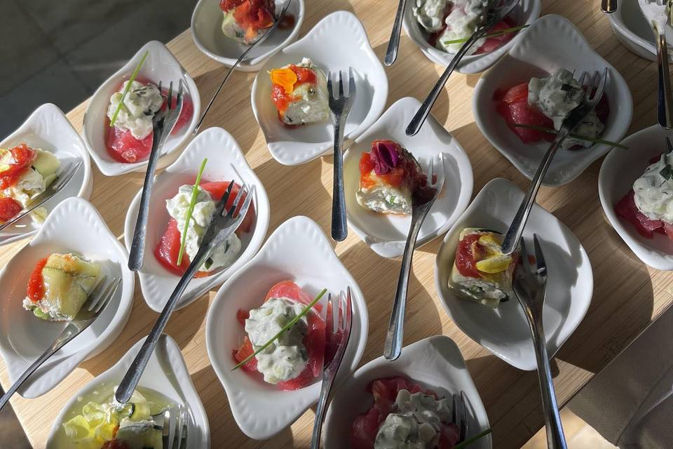 Pièces cocktails salées
