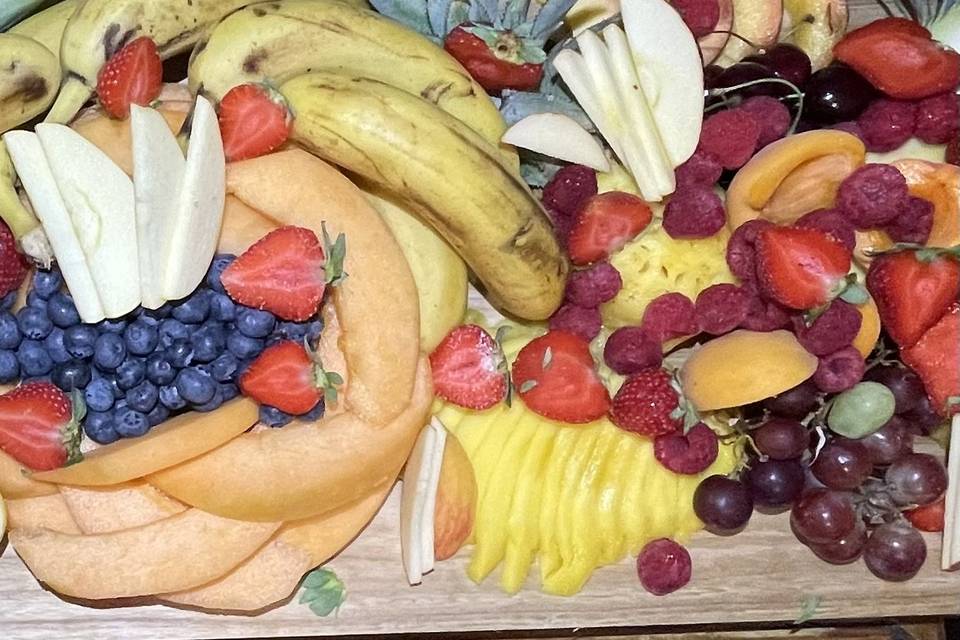 Planche de fruits de saison