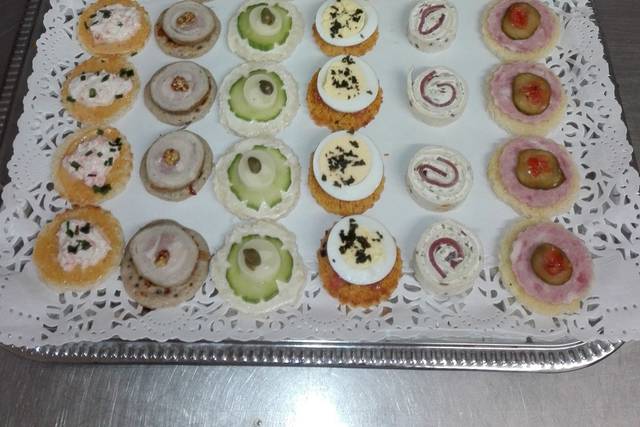 Plateaux de canapés