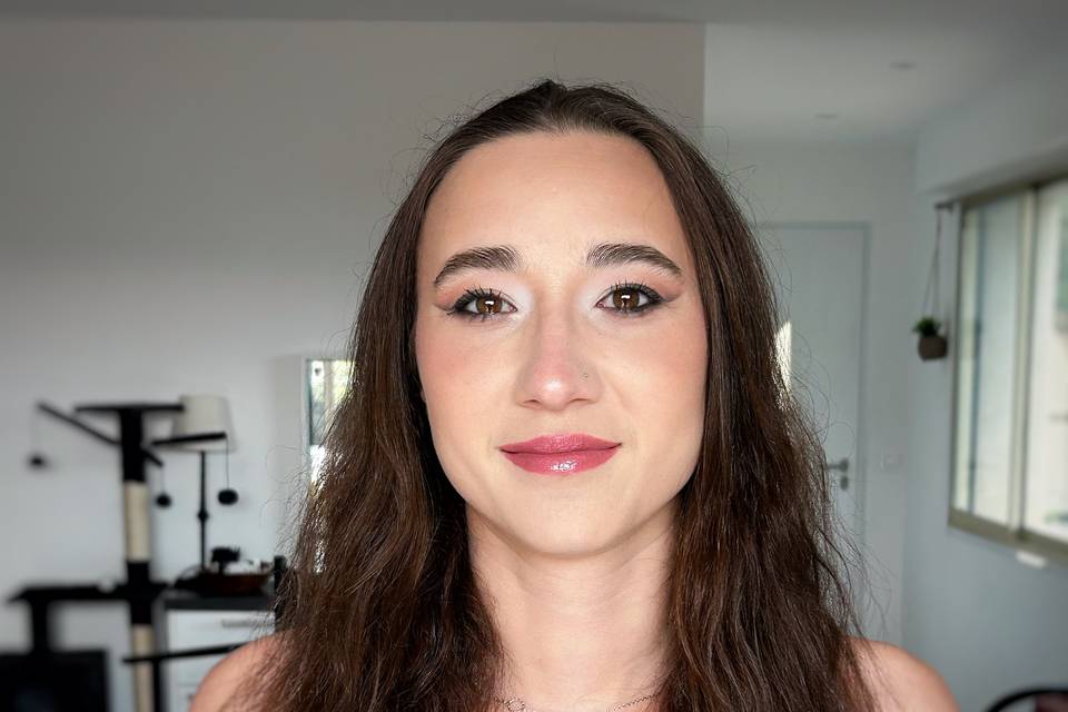 Maquillage mariée après