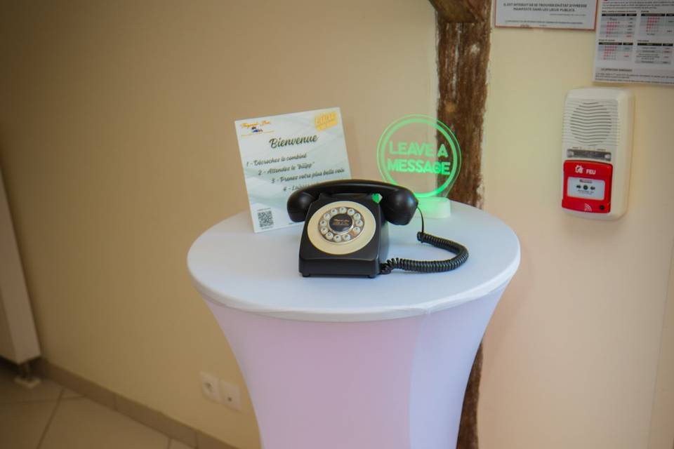 Livre d'or audio