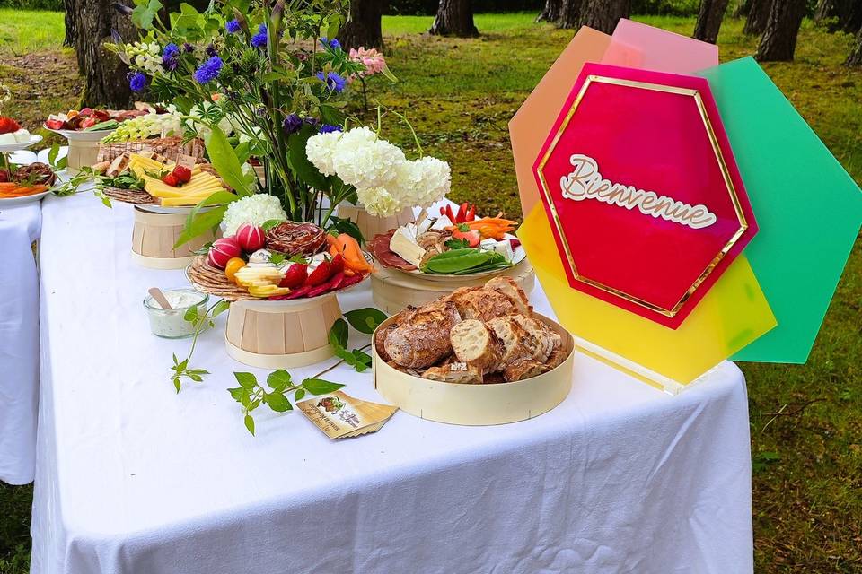 Déco de buffet
