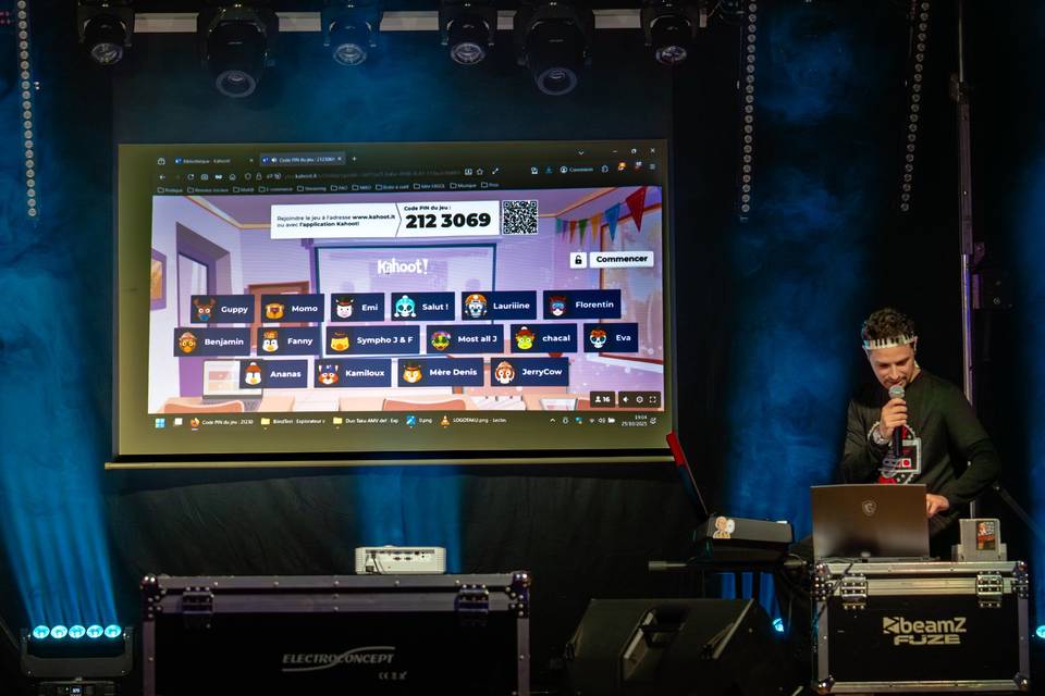 Blindtest Live Evenement Gamin