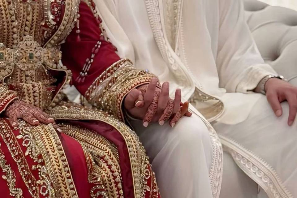Mariage Orientale intimiste