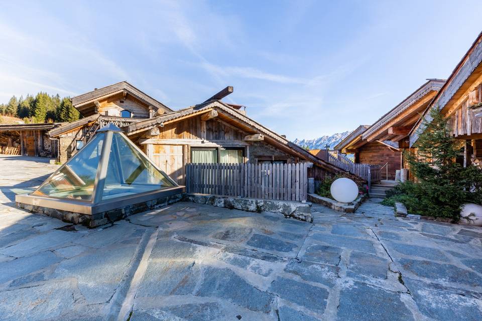 Le hameau en été