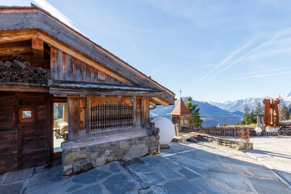 Le hameau en été