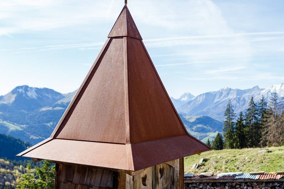 Le hameau en été
