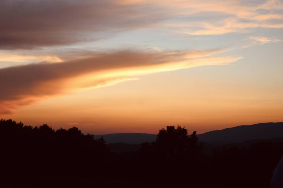 Vue sur le luberon